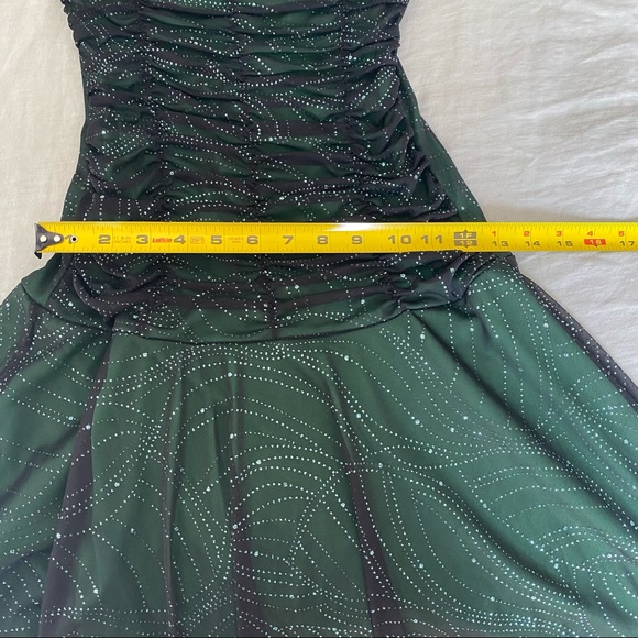 Laura Petite Small/Medium Green and Black Fairy dress - Picture 10 of 10